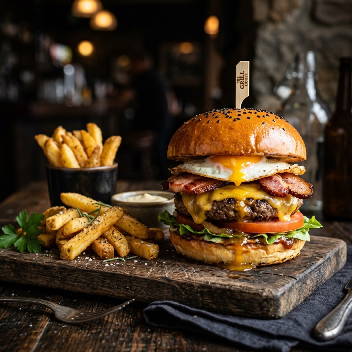 Hamburguesa Clásica