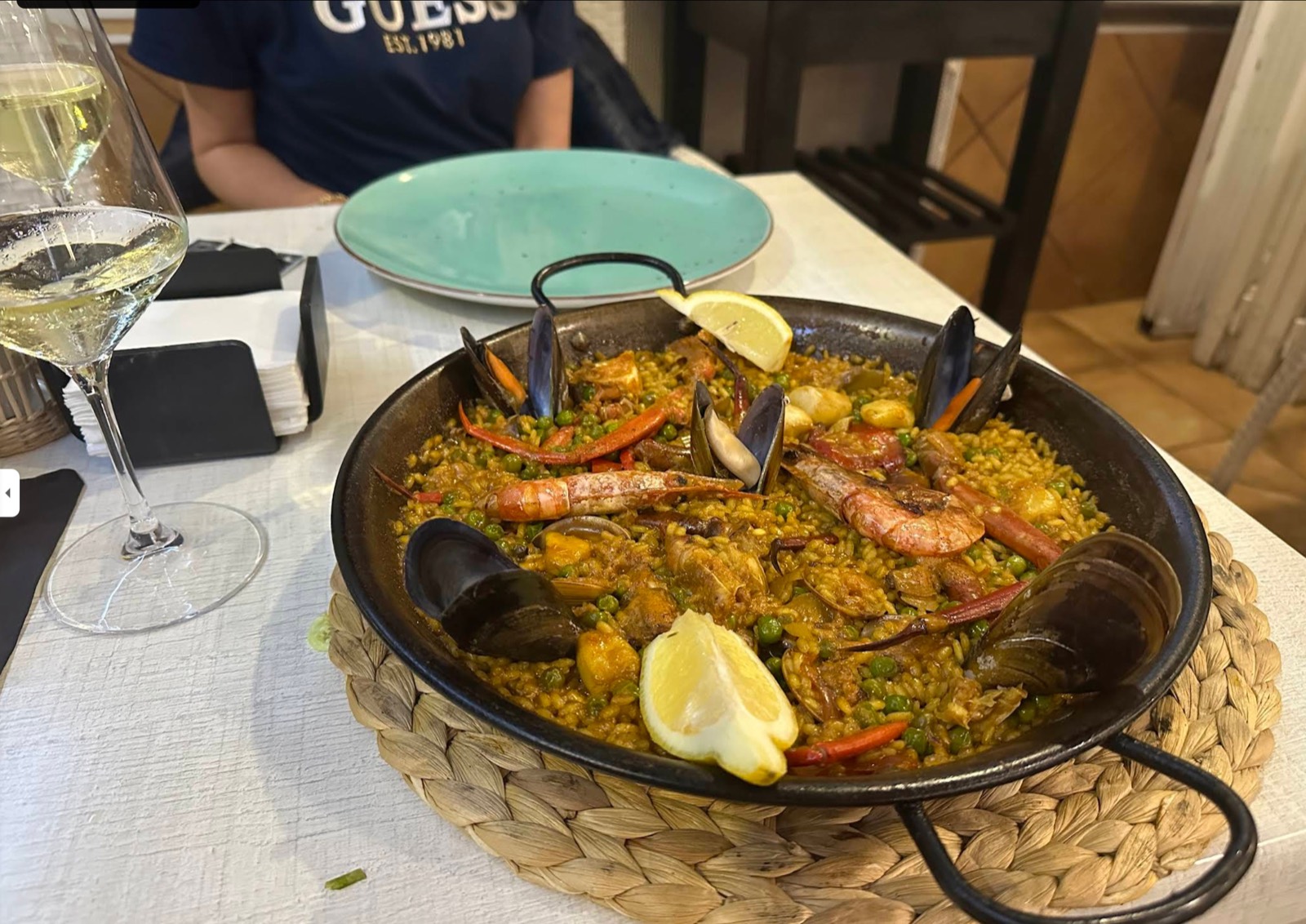 Paella de Marisco en La Gramola Mallorca